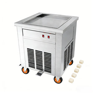 Machine à glace roulée commerciale haute performance pour pâtisserie, facile à utiliser, meilleure vente, machine à yogourt glacé en gros - Product Image 5