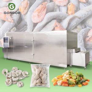 Machine de congélation commerciale pour blocs individuels de volailles, machine de congélation rapide pour pattes de poulet et fruits de mer - Product Image 1