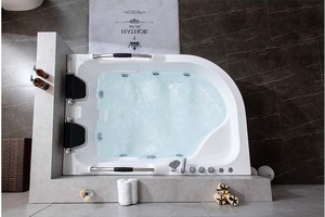 Vasca da Bagno <span class=keywords><strong>Idromassaggio</strong></span> da Interno Autoportante in Acrilico per Due Persone di Grande Successo per <span class=keywords><strong>Hotel</strong></span> con Funzione <span class=keywords><strong>Idromassaggio</strong></span> - Product Image 5