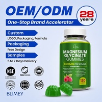 Gummies de magnésium infusées au CoQ10 et au potassium de marque blanche pour la santé cardiovasculaire et le soutien de la vitalité quotidienne