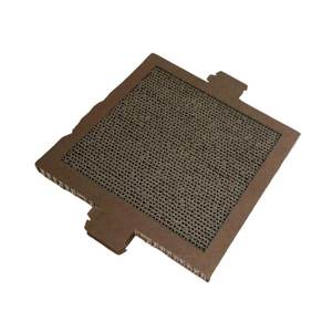 Tiragraffi per gatti in cartone, ricambio per casetta per gatti da interno, resistente, stile semplice - Product Image 1