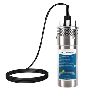 Proveedor Chino de Bomba de Agua Sumergible Solar de Acero Inoxidable de 12 V CC y 12 LPM para Pozos Profundos - Product Image 1