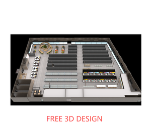 Étagères de stockage robustes pour entrepôts et supermarchés et refroidisseurs de grande capacité - Product Image 5
