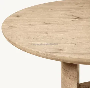 Mesa de comedor redonda Sassanid Modern Classical Architecture Oak Bora - Product Image 6