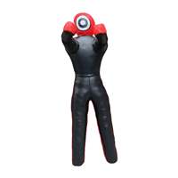 Sac de frappe MMA Arts martiaux brésiliens Grappling Dummy Jiu Jitsu Wrestling-Cuir synthétique non rempli 48