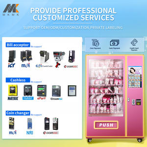 Distributeur automatique de boissons et de collations <span class=keywords><strong>en</strong></span> libre-service 24h/24, distributeur automatique combiné, accepte les pièces, les billets et les cartes de crédit - Product Image 5