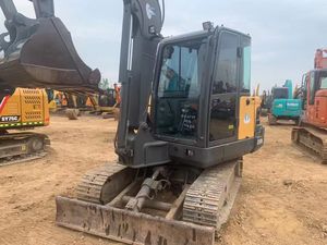 Excavatrice Volvo 60 d'occasion grande pelle hydraulique de 6 tonnes sur chenilles moteur Honda d'occasion équipement lourd noyau moteur pompe engrenage PLC - Product Image 3