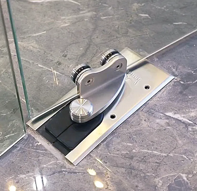 Il Progetto Alberghiero frameless vetro in acciaio inox porta battente cardine