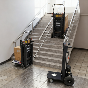 Chariot à main pour escaliers, chariot à roulettes, petit chariot motorisé, Treppenklettern, chariot industriel pour marcheuses électriques <span class=keywords><strong>Xsto</strong></span> - Product Image 4