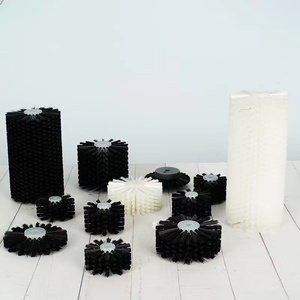 Brosse à <span class=keywords><strong>peinture</strong></span> en nylon de qualité industrielle SGTS avec manche en plastique pour le nettoyage des conduites d'air des cheminées, longueur des poils de 4 cm, noire - Product Image 5