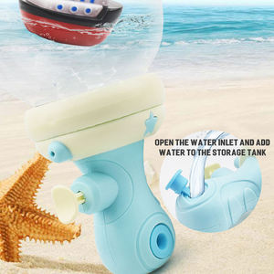 Pistolet à eau lumineux pour enfants avec bouteille de message, idéal pour les jeux d'été en extérieur, à la plage ou à la piscine, piles incluses - Product Image 4