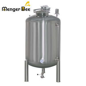 Baril à miel en acier inoxydable grande capacité, neuf, avec fonction de mélange, provenant d'un fournisseur de réservoirs d'apiculture - Product Image 1