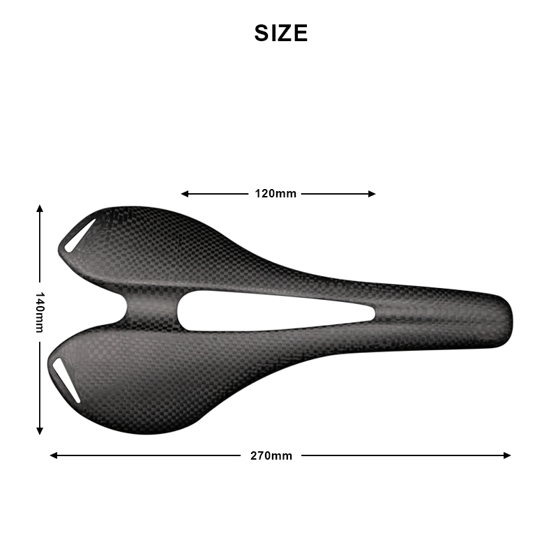 Selle De Vélo Route/VTT Confortable – Creuse Et Respirante – Noir – NEUF