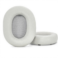Coussinets d'oreille de remplacement en cuir protéiné pour Sony WH-1000XM5 XM5, coussinets en mousse à mémoire de forme, accessoires pour écouteurs sans fil