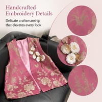 Chemise en soie traditionnelle chinoise pour femmes, broderie française à la main, chemisier à boutons, tenue de soirée, vente en gros