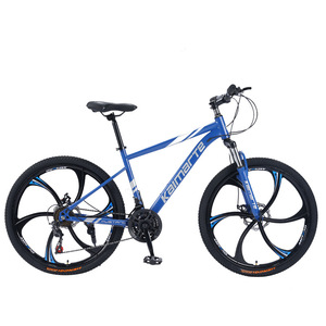 Vélo de montagne en gros d'usine avec suspension avant, freins à double disque, cadre en acier au carbone, vitesses variables, absorption des chocs tout-terrain - Product Image 2