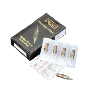 Customized Blister Paper 0.25mm 0.3mm 0.35mm 316 Tattoo Needles Professional Premium Tattoo Cartridges For Artistsa