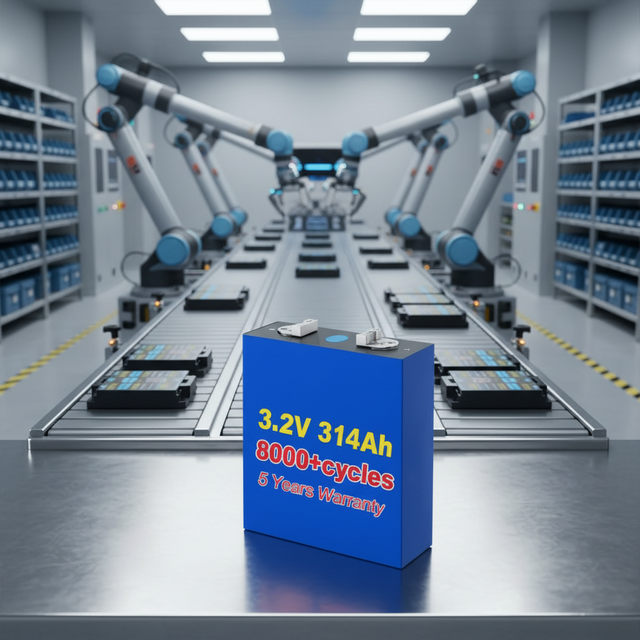 EU Stock Grade a 3.2V Lifepo4 Battery 280Ah LF280K Prismatic Lithium Ion Energy Storage System with 320Ah LFP 280Ah