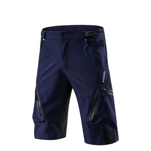 AGEKUSL pantaloni da ciclismo <span class=keywords><strong>corti</strong></span> Casual ad alta densità per bici fuori strada larghi <span class=keywords><strong>pantaloncini</strong></span> estivi in discesa <span class=keywords><strong>MTB</strong></span> - Product Image 1