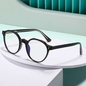 <strong>Trending</strong> Unisex Transparent Lens Fashion Eyewear Blue Light Blocking Men's Retro Glasses <strong>Frame</strong> TR90 Anti Radiation <strong>Eyeglasses</strong> - Product Image 4