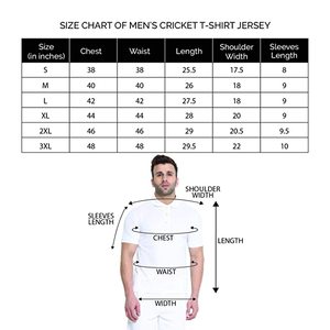 Maillots de cricket personnalisés pour hommes, qualité supérieure, impression par sublimation, polyester respirant, séchage rapide, légers, écologiques - Product Image 5