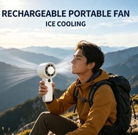 Alibaba Bestseller Blattloser Mini-Kühlventilator USB-Aufladbar Handlich Tragbar Bereit für den Sommer