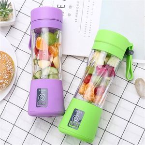 Licuadora Portátil de 380 ml, Mezcladora de Frutas para Batidos, Licuadora Personal con Cable de Carga USB - Product Image 2