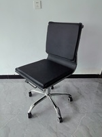 Chaise de direction de luxe, chaise de bureau en cuir ergonomique, chaise de bureau haut de gamme
