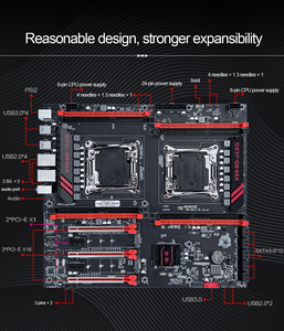 Jginyue X99-8D4/2.5G Máy tính để bàn chơi game Bo mạch chủ E-ATX <span class=keywords><strong>DDR4</strong></span> dual CPU Intel Chipset sata ổ cứng bao bì ban đầu mới - Product Image 5