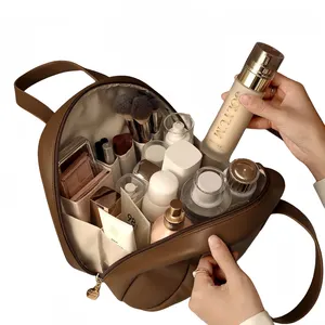 2024 Nieuwe Beauty Bag Make-Up Accessoires Relavel Extra Grote Make-Up Case Reizen Toilettas Make-Up Tas Met Logo