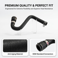 Tuyau d'entrée de liquide de refroidissement OE 31202745 HUAPENG EPDM pour XC60/S60/S80/V70 -40-150 Système de refroidissement automobile