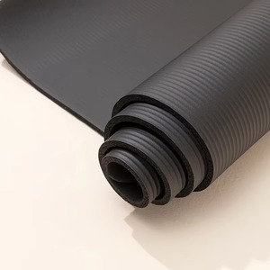 Tapete de Yoga Antideslizante de Alta Calidad para Gimnasio, con Logotipo Personalizado Impreso, NBR de 10 mm de Grosor, Material NBR Colorido, Proveedor OEM - Product Image 4