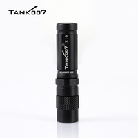 Tank007 aluminium linterna LED mini lampe de poche porte-clés torcia EDC lampe torche poche lampe de poche lanterna lampe Portable