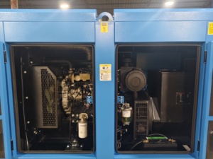 <span class=keywords><strong>G</strong></span>énérateur Perkins 100 kVA 80 kW, groupe électrogène 110 kVA 88 kW, modèle 1104C, insonorisé, triphasé, 50 Hz, avec ATS, à vendre - Product Image 3