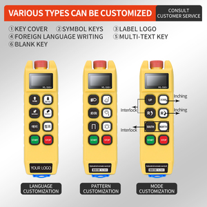 ML-S60 + Công nghiệp điều khiển từ xa cho Crane <span class=keywords><strong>868MHz</strong></span> Silicon Nhiệt độ sốc Receiver AC 12-440V LED hiển thị - Product Image 4