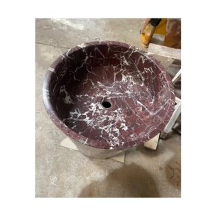 <span class=keywords><strong>Lavabo</strong></span> Circular Independiente <span class=keywords><strong>de</strong></span> Mármol Rojo Rosso Levanto, <span class=keywords><strong>Lavabo</strong></span> Elegante y Espacioso, <span class=keywords><strong>Lavabo</strong></span> <span class=keywords><strong>de</strong></span> Mármol Rojo <span class=keywords><strong>de</strong></span> Lujo - Product Image 3