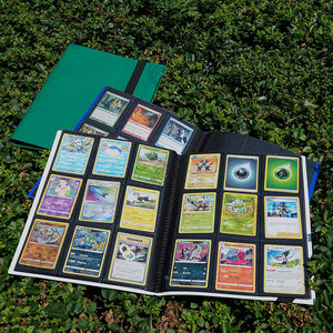 Carpeta de 9 bolsillos para tarjetas deportivas, tarjetas coleccionables, carpeta de polipropileno para almacenamiento de tarjetas - Product Image 2