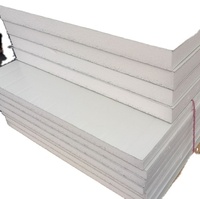 Panneaux sandwich isolés en acier EPS ignifuges de 75 mm pour matériaux de construction en acier