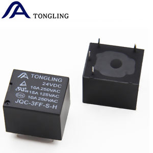 TONGLING JQC-3FF T73 minyatür elektromanyetik röle 24V 10A 4 Pin normalde açık PCB montaj 2 amper üzerinde - Product Image 6