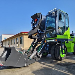Camion malaxeur à béton 1,5m 3,5m 5m hydraulique auto-chargeur, mélangeur-déchargeur intégré - Product Image 4