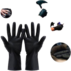 Guantes de Nitrilo Desechables Sin Polvo, Antideslizantes y Resistentes al Aceite para Pantallas Táctiles, Tinte de Cabello, Tatuajes, Manicura, Arte de Uñas y Belleza - Product Image 1