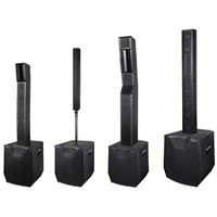 Système de colonnes acoustiques actives pour salles de réception, cinémas à domicile, spectacles de mariage en plein air, bars, églises, auditoriums, systèmes sonores