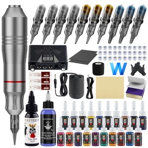 <span class=keywords><strong>Kit</strong></span> <span class=keywords><strong>de</strong></span> <span class=keywords><strong>Tatuaje</strong></span> Más Vendido, Pluma <span class=keywords><strong>de</strong></span> <span class=keywords><strong>Tatuaje</strong></span> Motorizada, Fuente <span class=keywords><strong>de</strong></span> Alimentación y Pedal, Juego Completo con 20 Juegos <span class=keywords><strong>de</strong></span> Tintas <span class=keywords><strong>de</strong></span> Colores - Product Image 4