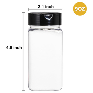 Sample Provided Plastic <b>Spice</b> <b>Jars</b> with Customizable Cap Color 900ml Capacity Eco-Friendly Containers for Storing <b>Spices</b> Powders - Product Image 2