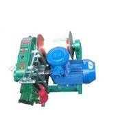 Treuil électrique grande capacité JM8T 22KW avec câble en acier de 300m, frein hydraulique, boîte de vitesses, moment de charge élevé, palan de construction lourd