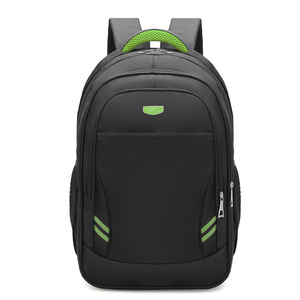 Laptop <b>Backpack</b> Large Capacity <b>Black</b> Men's Shoulder Bag For Travel And School Use - Product Image 5