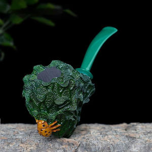 XIAOXIONG, servicio personal directo de fábrica, hecho a mano, repollo delicado, mariquita y <span class=keywords><strong>caracol</strong></span>, pipa de tabaco de madera de brezo - Product Image 3