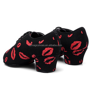 Práctica Enseñanza Danza Estudio Split Sole 4,5 cm Cuban Heel Jazz/Latin/Bachata/<span class=keywords><strong>Salsa</strong></span> Zapatos <span class=keywords><strong>de</strong></span> <span class=keywords><strong>baile</strong></span> - Product Image 5
