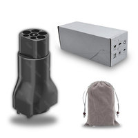Chargeur bidirectionnel Intehome 220V GBT pour voitures électriques, prise d'extension, multiprise véhicule-à-charge, adaptateur bidirectionnel