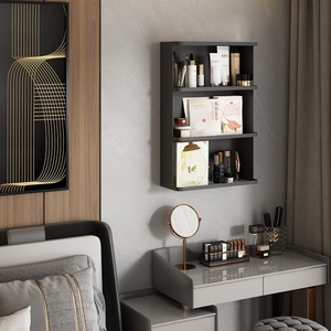 Estante de almacenamiento multicapa montado en la pared de estilo italiano KINNO, <span class=keywords><strong>muebles</strong></span> de <span class=keywords><strong>baño</strong></span> <span class=keywords><strong>para</strong></span> dormitorio, cocina y estante cosmético - Product Image 4